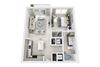 1 Bed 1 Bath Floor Plan 1 Bed 1 Bath Floor Plan at Windsor at Pembroke Gardens, Pembroke Pines, 33027